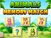 Animals Memory Match