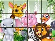 Animals Sliding Puzzle
