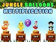 Jungle Balloons Multiplication