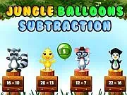 Jungle Balloons Subtraction