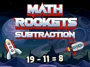 Play Math Rockets Subtraction