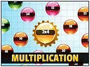 Play Orbiting Numbers Multiplication