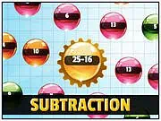 Play Orbiting Numbers Subtraction