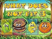 What Does Not Fit 3